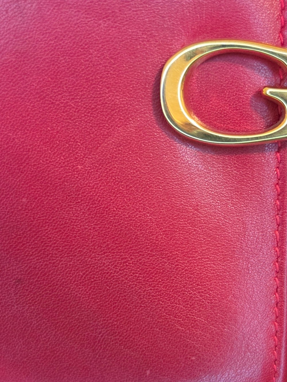 Gucci Red Leather Horsebit Bifold Wallet Vintage 1996 Gold Hardware w/ Box - Picture 14 of 16